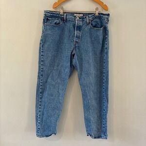 Levi's Jeans Wom 34  Wedgie Straight High Rise Vtg Mom Jeans 90s Classic Denim